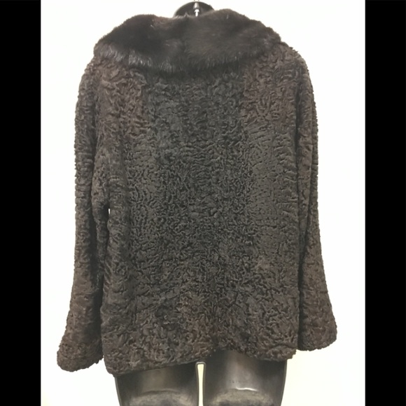 Vintage Lamb & Mink Jacket EUC Small - Picture 3 of 7